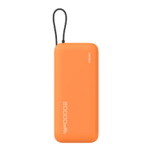 酷态科 CukTech PB200N 电能块移动电源 20000mAh Type-C 55W 落日橙