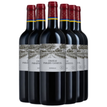 京东百亿补贴：LAFITE 拉菲 凯撒天堂古堡 干红葡萄酒 750ml*6瓶 整箱装