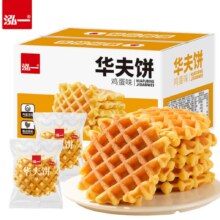 PLUS会员：泓一 蜂巢华夫饼 1000g*3件