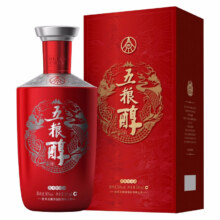 PLUS会员、百亿补贴：五粮液股份 五粮醇红装 浓香型白酒 50度500mL*6瓶