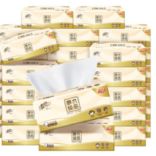 清风 原木纯品 抽纸 3层100抽24包