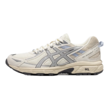 19日20点：ASICS 亚瑟士 GEL-VENTURE 6 透气越野跑鞋 白色/灰色