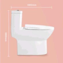 四季沐歌 马桶坐便器大冲力虹吸喷射式 M-ZD250P-3