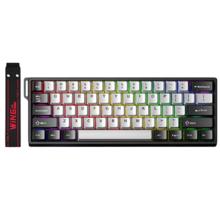 狼蛛 WiN 60HE Pro 60键 有线机械键盘 黑灰拼色 形意磁轴 RGB