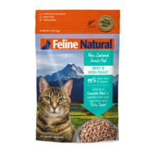 K9 Natural猫粮 牛肉鳕鱼320g 进口猫粮主食成猫幼猫粮高蛋白冻干