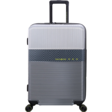 新秀丽（Samsonite）行李箱拉杆箱可扩展时尚商务密码登机箱子旅行婚箱学生男女/GN0 银色|可扩展 20英寸 |净重2.85kg-可登机