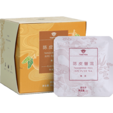 大益茶叶 普洱茶 陈皮普洱熟茶（袋泡茶）36g 三角袋泡 养生茶