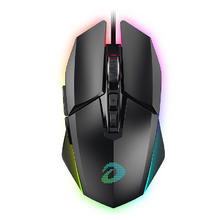 达尔优 EM915 KBS 有线鼠标 10800DPI RGB 黑色
