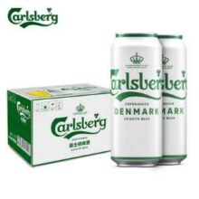 Carlsberg 嘉士伯 醇滑啤酒 500mL*3听