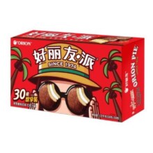 好丽友巧克力派 30枚家庭装 1095克