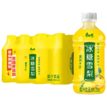 plus会员、需首购：康师傅 冰糖雪梨330ml*12瓶 装整箱