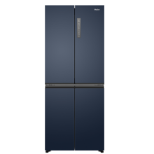 海尔（Haier）【新品】海尔冰箱406升家用四开门十字对开门双开门变频一级能效超薄嵌入风冷无霜鲜派系列电冰箱 406升星石蓝+一级双变频+风冷无霜+母婴空间