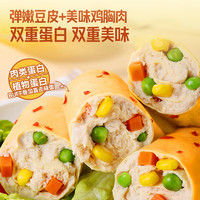 优形 豆皮卷烧烤50g*4+香辣*4袋共400g