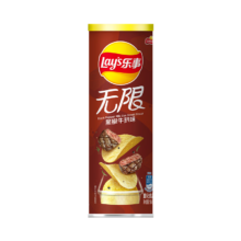 plus会员：乐事（Lay's）无限薯片 黑椒牛扒味 104g