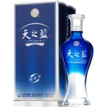 洋河 天之蓝 蓝色经典 52%vol 浓香型白酒 375ml 单瓶装