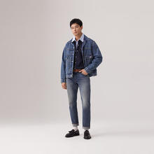 今日必买：李维斯 Levi's 25年春季新款男士美式街头复古水洗牛仔夹克外套 蓝色 A7632-0001 M
