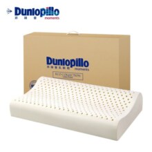 邓禄普（Dunlopillo） 斯里兰卡进口乳胶枕 天然乳胶枕芯曲线波浪枕颈椎舒睡枕头 ECO青少年护颈波浪枕