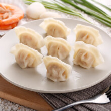 三全虾皇饺 私厨水饺 精选高端食材 营养  速冻饺子方便速食 私厨虾仁三鲜水饺480g(30只)