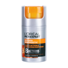欧莱雅（LOREAL）男士劲能醒肤露50ml 男士乳液 补水滋润 新老随机发货 护肤礼物