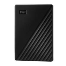 PLUS会员：WD 西部数据 2TB 移动硬盘 USB3.0 My Passport随行版2.5英寸 黑