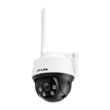 普联（TP-LINK） 无线监控摄像头室外日夜全彩户外防水360°云台球机网络wifi手机远程 400万防水通话/2.5K/IPC642 无内存