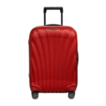 新秀丽（Samsonite）行李箱20英寸拉杆箱时尚贝壳箱旅行箱包CS2红色密码登机箱