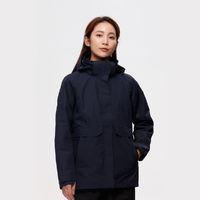 诺诗兰 秋冬三合一冲锋衣男女同款户外防风保暖徒步外套NWJBH2520D