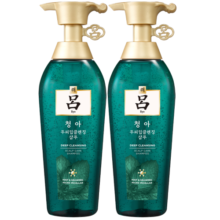 吕（Ryo）绿吕控油清爽洗发水净彻毛孔无硅油洗发膏400ml*2