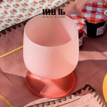 MU16糖果纯色水杯高颜值女礼物创意玻璃杯子网红手工无铅鸡尾酒杯