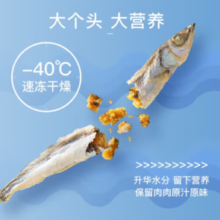 盒边 宠物零食 冻干多春鱼 30g