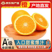 集年鲜 赣南脐橙现摘新鲜水果整箱 净重9斤优选果（单果200-300g) 优选 3斤含箱大果（单果300g起）