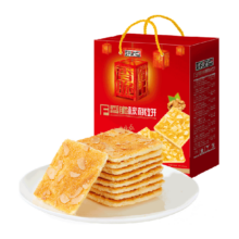 好吃点 饼干 香脆核桃饼1080g*1箱 年货礼盒 送礼 约50包小吃