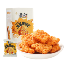 PLUS：黄飞红（HUANGFEIHONG）咸蛋黄锅巴180g 蟹黄味独立包装