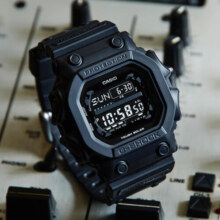 卡西欧（CASIO）G-SHOCK太阳能巨G大方块潮流时尚运动防水男表送礼推荐情人节礼物 京仓速发GX-56BB-1太阳能