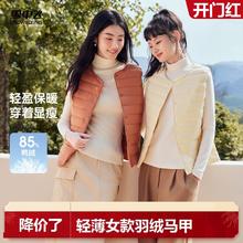 凑单+品牌团劵+礼金47 女士轻薄羽绒马甲