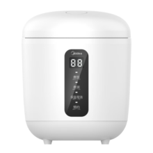 美的（Midea）电饭煲 家用智能预约迷你小型电饭锅 0.8L容量1-2人食 宿舍出差旅游 小巧便携 不沾易清洗 【 0.8L 】