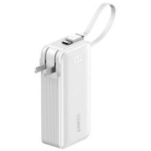 ANKER安克 三合一 充电宝自带Lightning线充电器10000 30W快充