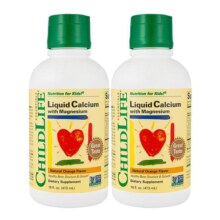 ChildLife 液体钙镁锌儿童柠檬酸钙473ml*2瓶 效期25年9月