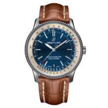 百年灵（BREITLING）航空计时腕表38mm 瑞士手表自动机械男女简约气质品牌中国机长表