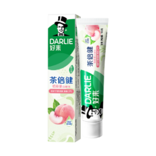 PLUS会员：DARLIE 好来 (原黑人)茶倍健初萃茶白桃味牙膏160g