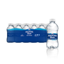 PLUS会员、需首购：百事可乐 纯水乐 AQUAFINA 饮用水 纯净水 350ml*24瓶*6件