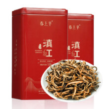春上早 特级滇红茶叶 2024新茶云南凤庆古树浓香型125g*2罐