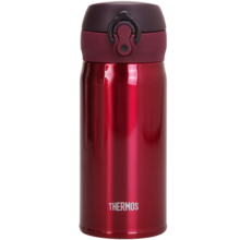 膳魔师(THERMOS) 保温杯保冷杯樱桃红350ml不锈钢水杯学生杯子JNL-350