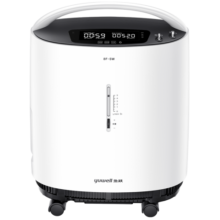 鱼跃(yuwell)5L升轻音升级新国标医用低噪制氧机智能触屏带雾化8F-5W