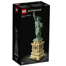 乐高 LEGO 建筑街景天际线男女孩拼搭积木玩具粉丝收藏生日礼物 21042 自由女神像