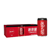 可口可乐 Coca-Cola 零度可乐mini罐200ml12罐无糖