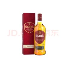 京东百亿补贴:格兰（Grant's）三桶陈酿烈酒苏格兰原装进口洋酒调配型威士忌1L有码盒装格兰三桶1L（有码有盒）