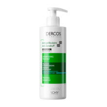 【自营】VICHY薇姿 DERCOS去屑净澈390ml 绿标洗发水控油洗发液