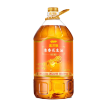金龙鱼精选浓香花生油5L食用油菜油 营养健康 香浓家用 桶装
