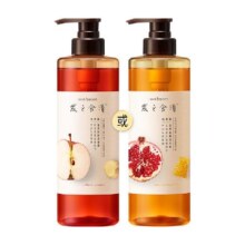 发之食谱洗发水露苹果生姜氨基酸柔顺改善毛躁干枯防断洗头膏水
